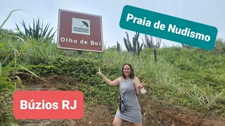 PRAIA DE NUDISMO OLHO DE BOI - BÚZIOS RJ