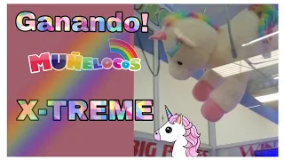 MAQUINA DE GARRA GIGANTE (X-TREME) Sacamos un hermoso unicornio 🦄!! |EPISODIO 45 #muñelocos