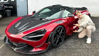 TAKING DELIVERY! I BUILT THE ULTIMATE MCLAREN 720S!