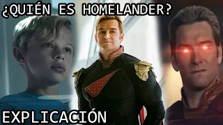 ¿Quién es Homelander? | El Siniestro Origen de Homelander (Vengador) de The Boys Explicado