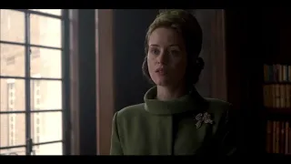 The Crown: Scene where Queen burns prime minister for resignation / quitting