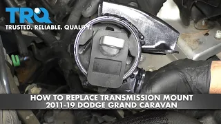 How to Replace Transmission Mount 11-19 Dodge Grand Caravan