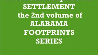 Many settlers traveled by foot, on wagons and on flatboats to Alabama