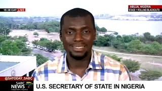 US Secretary of State Antony Blinken in Abuja, Nigeria