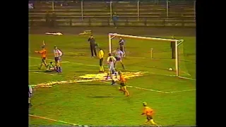 04/11/1987 - Vítkovice v Dundee United - UEFA Cup 2nd Round 2nd Leg - Highlights