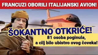 FRANCUZI OBORILI ITALIJANSKI AVION! 81 osoba poginula, a cilj bilo ubistvo ovog čoveka!