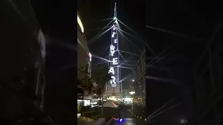 New Year 2018 laser show at Dubai Burj Khalifa