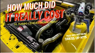 HOW MUCH DOES THIS ALL COST? A Rundown on the FIGURES On The VL TURBO BUILD