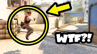 400 IQ MID SPAWN GLITCH on MIRAGE! - CS:GO BEST ODDSHOTS #517