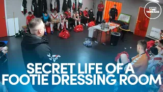 What It's Really Like Inside A Changing Room On Matchday | A View From The Terrace