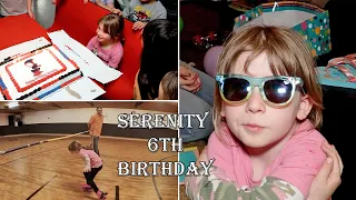 Serenity 6th Birthday Party At The Skating Rink