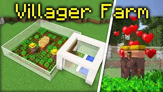 Minecraft Dorfbewohner züchten 1.19 Tutorial - Minecraft Villager Farm bauen Tutorial 1.19