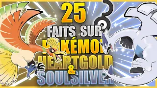 25 Faits Que Vous Ne Saviez Pas - Pokémon HeartGold & SoulSilver