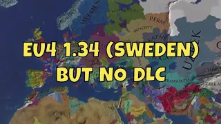 EU4 - No DLC 2022 (1.34 Sweden) ‐ AI Only Timelapse