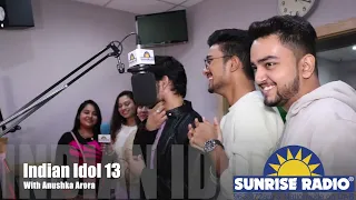 Indian Idol S13 contestants on Sunrise | Rishi Singh, Deboshmita, Chirag, Bidipta, Shivam & Sonakshi