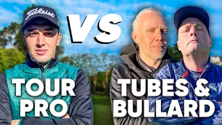 Can We Beat a DP World TOUR PRO ??? | Todd Clements v Tubes & Jimmy Bullard