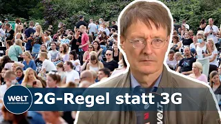 KARL LAUTERBACH: Gesundheitsexperte fordert mehr Einschränkungen von Ungeimpften zum Schutz aller