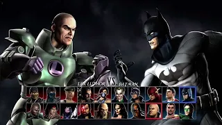 Mortal kombat vs DC Universe  Batman vs all DC Universe JUSTICE LEAGUE PART 2