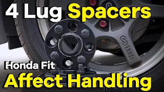 Do 4 Lug Wheel Spacers Affect Handling Performance on 2022 Honda Fit/Jazz? |BONOSS