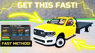 Fast Method to Get the TOW TRUCK in Car Dealership Tycoon! #cardealershiptycoon