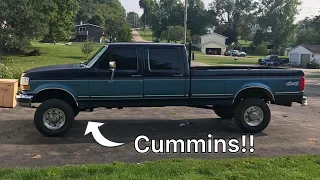 12 Valve Swapped F-350 Obs Ford!