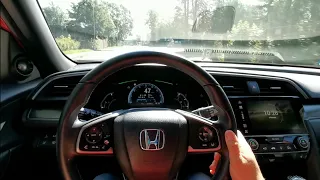 Honda Civic X 1.0 POV Drive