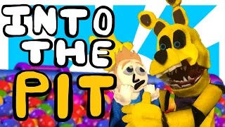 (FNAF PlUSH/LYRIC VIDEO) Into the pit by Dawko and DHeusta