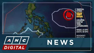 'Egay' intensifies into tropical storm | ANC