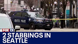 2 stabbings in Seattle leave multiple injured | FOX 13 Seattle