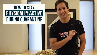 HOW TO STAY PHYSICALLY ACTIVE DURING QUARANTINE | SIMPLE WORKOUT ROUTINE