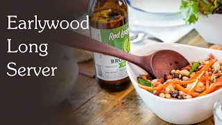 Earlywood Long Wooden Serving Spoon