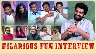 Full Interview | Satya Hilarious Imitation 😂 Comedian Satya Hilarious Nagashourya #Rangabali |