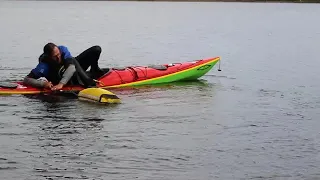 Six Ways to Use a Paddle Float to get into your Sea Kayak