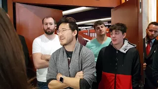 Markiplier up close - hugs fans and cancels show