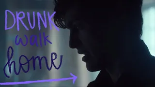 alec lightwood | drunk walk home