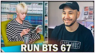 RUN BTS - 67 эпизод ⚡️ КАФЕ КОМИКСОВ ⚡️ (2 часть) РЕАКЦИЯ