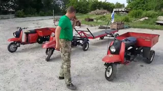 electric motor scooter with your own hands
