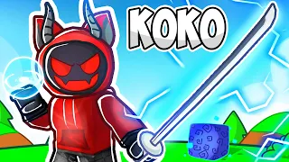 I Unlocked the LEGENDARY Koko Sword... (Roblox Blox Fruits)