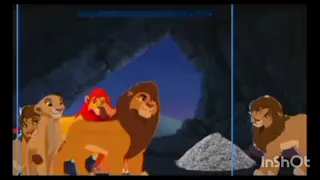 the lion king trecutul lui Simba ultima parte incendiul la Piatra luminii moartea lui Simba junior