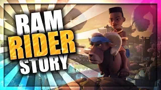 Clash Royale Ram Rider Origin Story - New Legendary Card | How the Girl Hog Rider became a Ram Rider