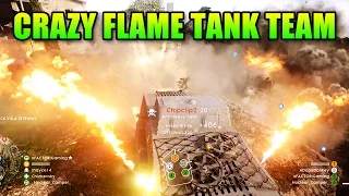 Burn Them ALL!!! Flame Tank | Battlefield 1 Squad Up Gameplay