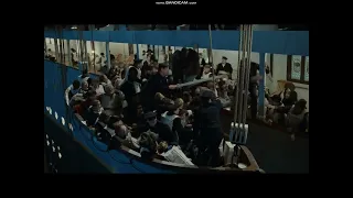 Lifeboat Panic Scene 1.Titanic(1997)