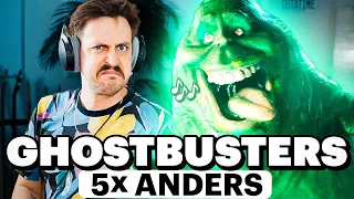 GHOSTBUSTERS in 5 anderen STLYES