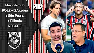 PEGOU FOGO! "VOCÊ É RIDÍCULO! O São Paulo É SIM um time que pode..." Pilhado REBATE Flavio Prado!