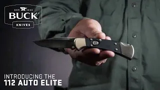 Buck Knives Know Our Product - 112 Auto Elite Knife