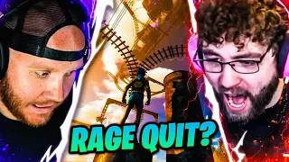 TIM REACTS TO JEV RAGE QUITTING ONLY UP