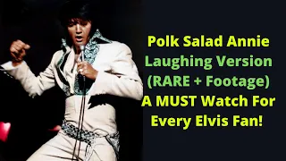 (SUPER RARE Version) Polk Salad Annie - Elvis Can't Stop Laughing - Feb 15, 1970 (Read Description!)
