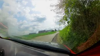 Rallye Salamandre 2024 onboard kp4 Strée #64 Deroo Chesney - Deroo Kenny