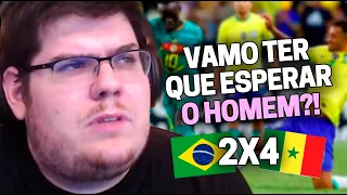 CASIMIRO REAGE: BRASIL 2 X 4 SENEGAL - AMISTOSO INTERNACIONAL | Cortes do Casimito