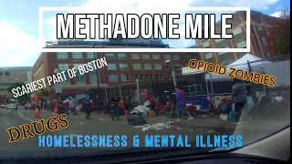 The Scariest AREA In Boston/ Mass & Cass Homeless